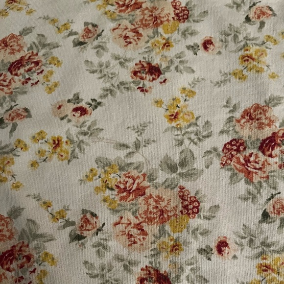 Floral print oversized sweatshirt - Picture 3 of 3